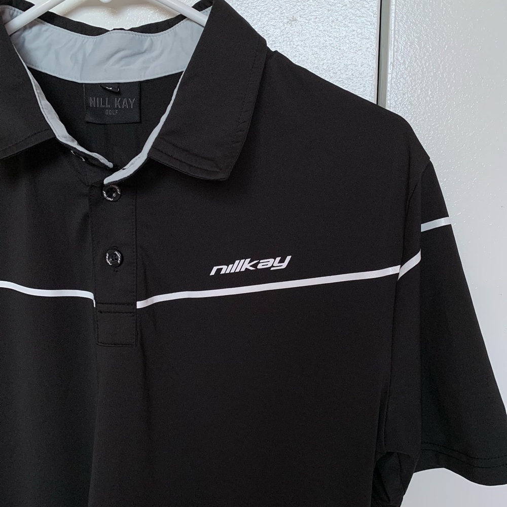 nillkay men’s golf shirt